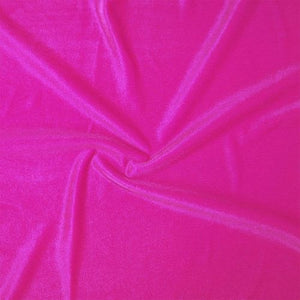Smooth Electric Pink Velvet