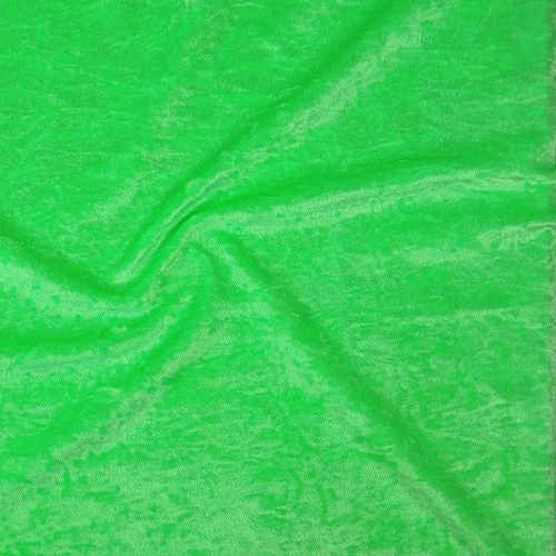 CV1005 Green Crushed Velvet