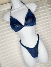 Load image into Gallery viewer, PRE ORDER - Royal Blue Velvet Snake