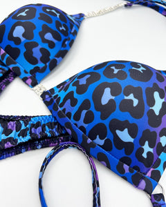 PRE ORDER - Multi Leopard blue/purple